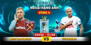 Soi Kèo West Ham United Vs Tottenham 23h30 13_09 - Vòng 4 Ngoại Hạng Anh